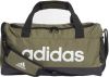 Adidas Performance sporttas Linear Duffel S 25L olijfgron/wit online kopen