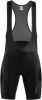 Craft rise bib fietsbroek zwart heren online kopen
