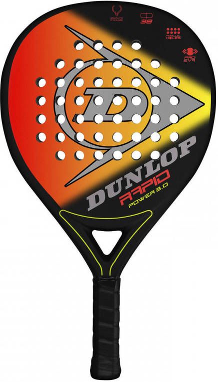 Dunlop rapid power 3.0 padelracket oranje/zwart heren online kopen