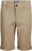 Jack & jones ! Jongens Bermuda -- Khaki Katoen/elasthan online kopen