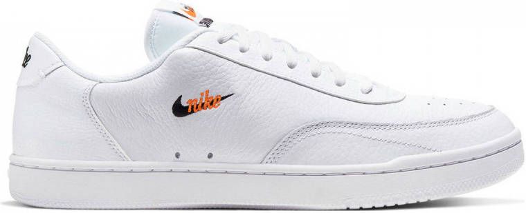 Nike Court Vintage Premium sneakers wit/zwart/oranje online kopen
