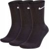 Nike Everyday Cushioned Crew trainingssokken(3 paar) Black/White Dames online kopen