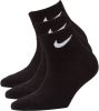 Nike Everyday Lightweight Trainingsenkelsokken(3 paar) Black/White Heren online kopen