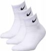 Nike Everyday Cushioned Trainingsenkelsokken(3 paar) White/Black/Black Dames online kopen