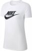 Nike Essential Futura T shirt Dames White/Black/Black Dames online kopen