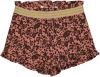 Vingino short Roza met all over print kastanjebruin/zwart online kopen