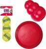 Kong Voordeelpakket Frisbee, Classic, Tennisballen Medium(Frisbee, Classic M, Tennisballen M 3 stuks ) online kopen